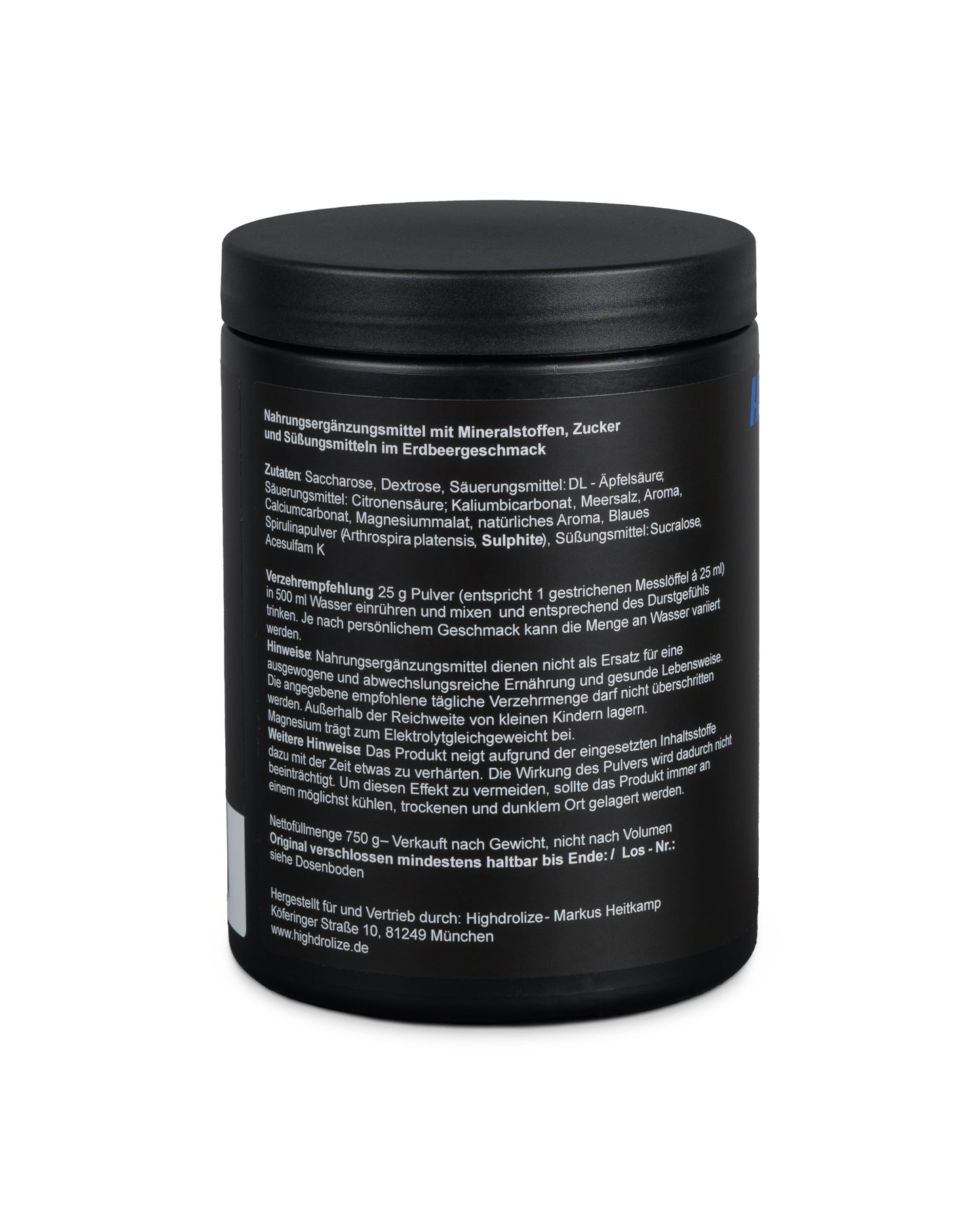 HiGHDROLiZE - Sportsdrink 750g