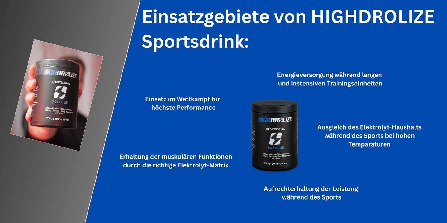 HiGHDROLiZE - Sportsdrink 750g