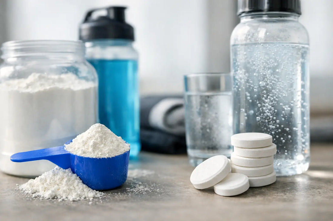 Sportdrink Pulver oder Tabletten: Was passt?