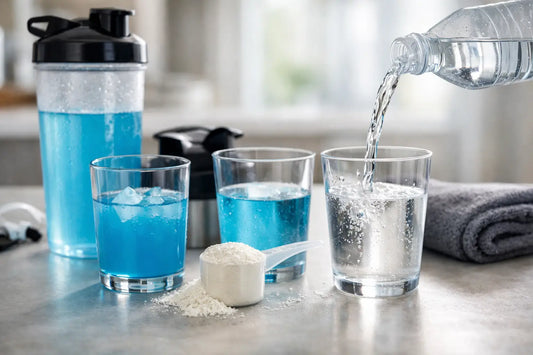 Sportdrink mit Wasser mischen - Verhältnis