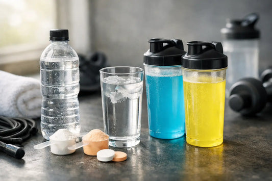 Elektrolytgetränk Wasser Vergleich fürs Training