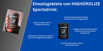 HiGHDROLiZE - Sportsdrink 750g